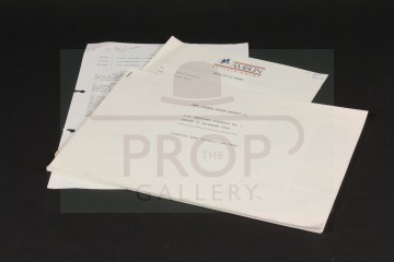 Production used shooting schedule 