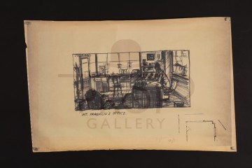 Franklyn Marsh (Christopher Lee) production used concept design