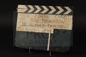 Production used clapperboard