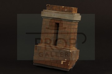 Model miniature house chimney
