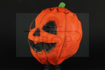 Silver Shamrock jack o'-lantern mask