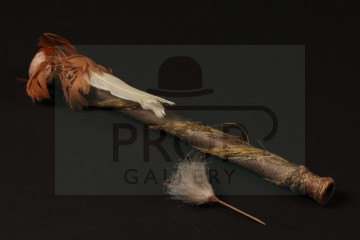 Leela (Louise Jameson) blow pipe - The Talons of Weng-Chiang