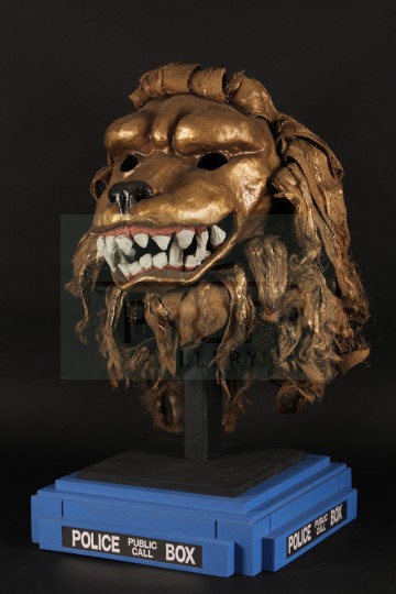 The Doctor (Tom Baker) masque lion headdress - The Masque of Mandragora