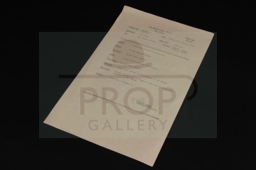 Model unit call sheet