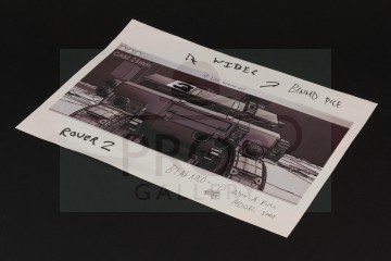Animatic storyboard - Rover exterior