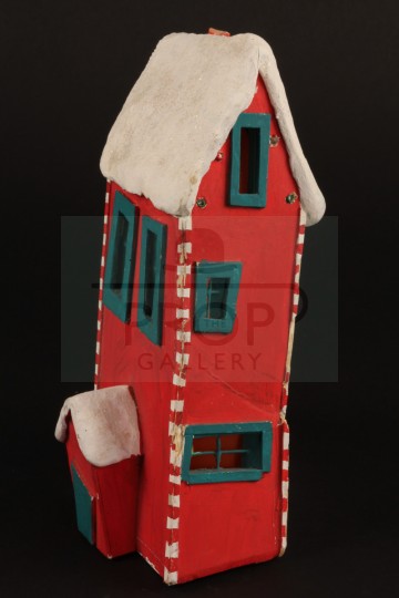 Christmas Town house miniature