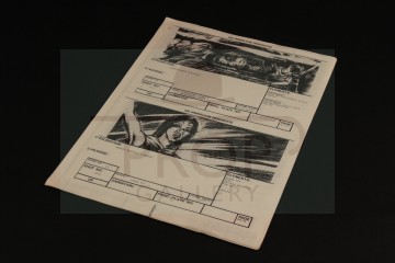 Production used storyboard sequence - Atreyu & Morla