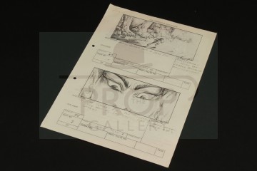 Production used storyboard sequence - Sphinx Gate