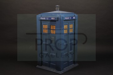 BBC exhibition TARDIS miniature