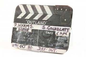 Production used insert clapperboard