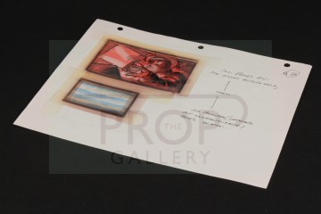 Hand drawn storyboard artwork - Penguin