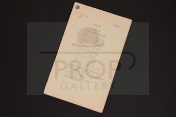 Dennis Spooner personal script - The Daleks' Master Plan