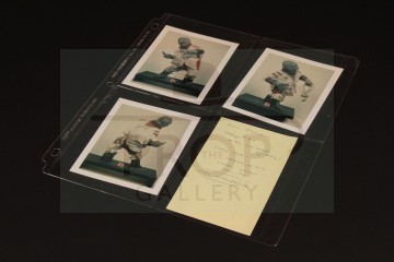 Production used Pote Snitkin maquette polaroid set