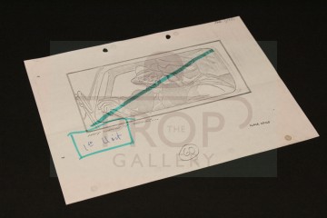 Production used storyboard