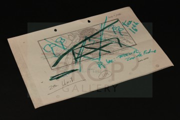 Production used storyboard