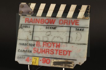 Production used clapperboard