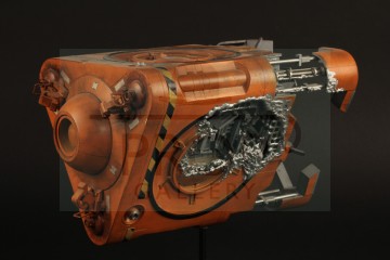 SS Hermes escape pod filming miniature - Only The Good...