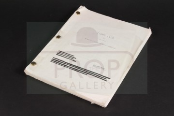 Production used script