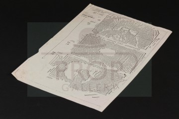Production used storyboard - Idol sequence