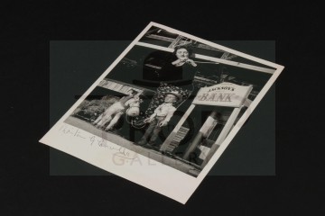 Christine Glanville autographed vintage publicity still
