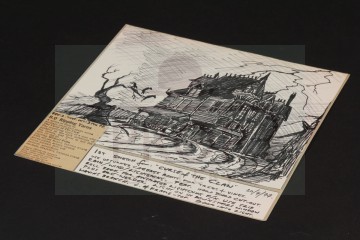 Ian Scoones hand drawn concept artwork - The Curse of the Claw