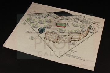 Hand drawn Joxtrap bar concept artwork