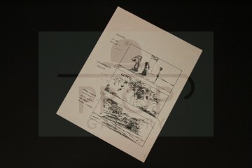 Production used storyboard