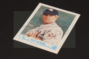 Roy Hobbs (Robert Redford) baseball card