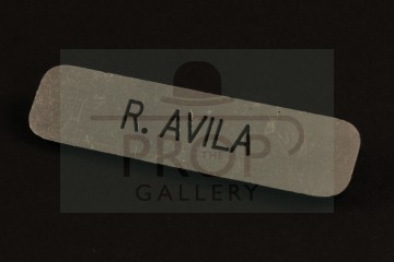 Raymond Avilla (Andy Garcia) name badge