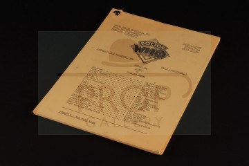 Production used camera script - Shada