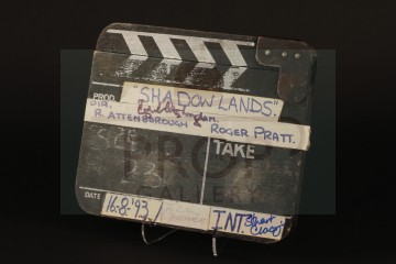 Production used clapperboard