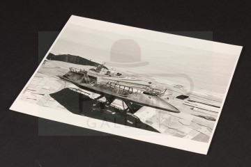 Behind the scenes photograph - Skiff