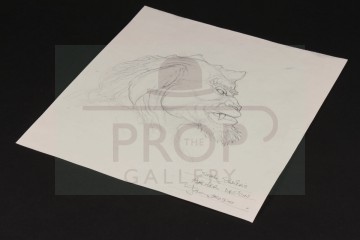 Hand drawn Archer concept artwork