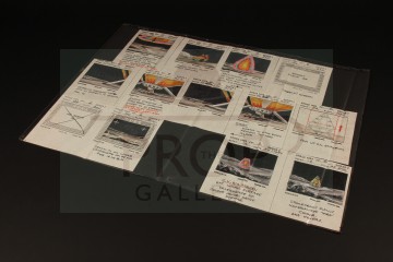 Brian Johnson hand drawn A1 storyboard artwork - The Taybor