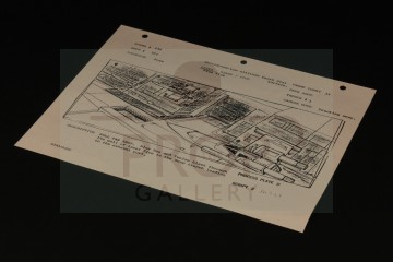 ILM production used storyboard - X-Wing in trench