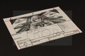 Brian Johnson personal storyboard - Luke in speeder