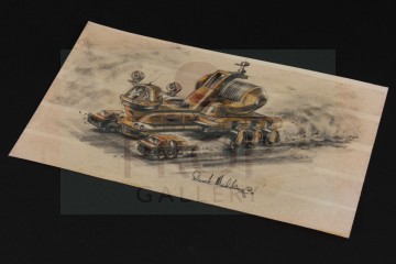 Derek Meddings Thunderbird 6 concept design artwork