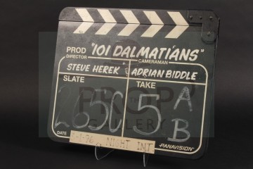 Production used clapperboard 