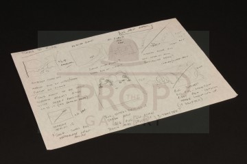 Hand drawn storyboard concept artwork - Tikka to Ride
