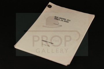 Production used script - Tikka to Ride