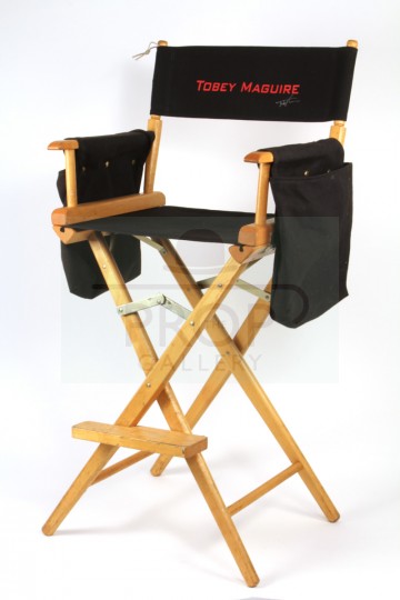 Production used directors chair - Eric Heffron & Tobey Maguire