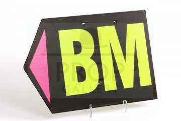 Location filming sign