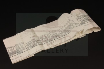 Michael Moore personal circus train schematic