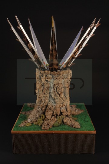 Treehawk launch tree miniature