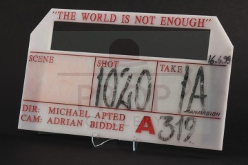 Digital clapperboard face