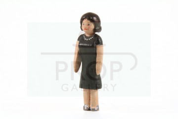 Female passenger miniature figure