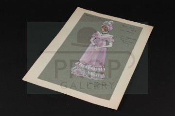 Matilda Crawley (Barbara Couper) costume design artwork