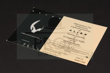 Advance screening ticket