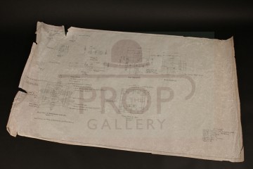 Hand drawn landing pad plans