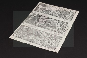 Production used storyboard - Skeksis